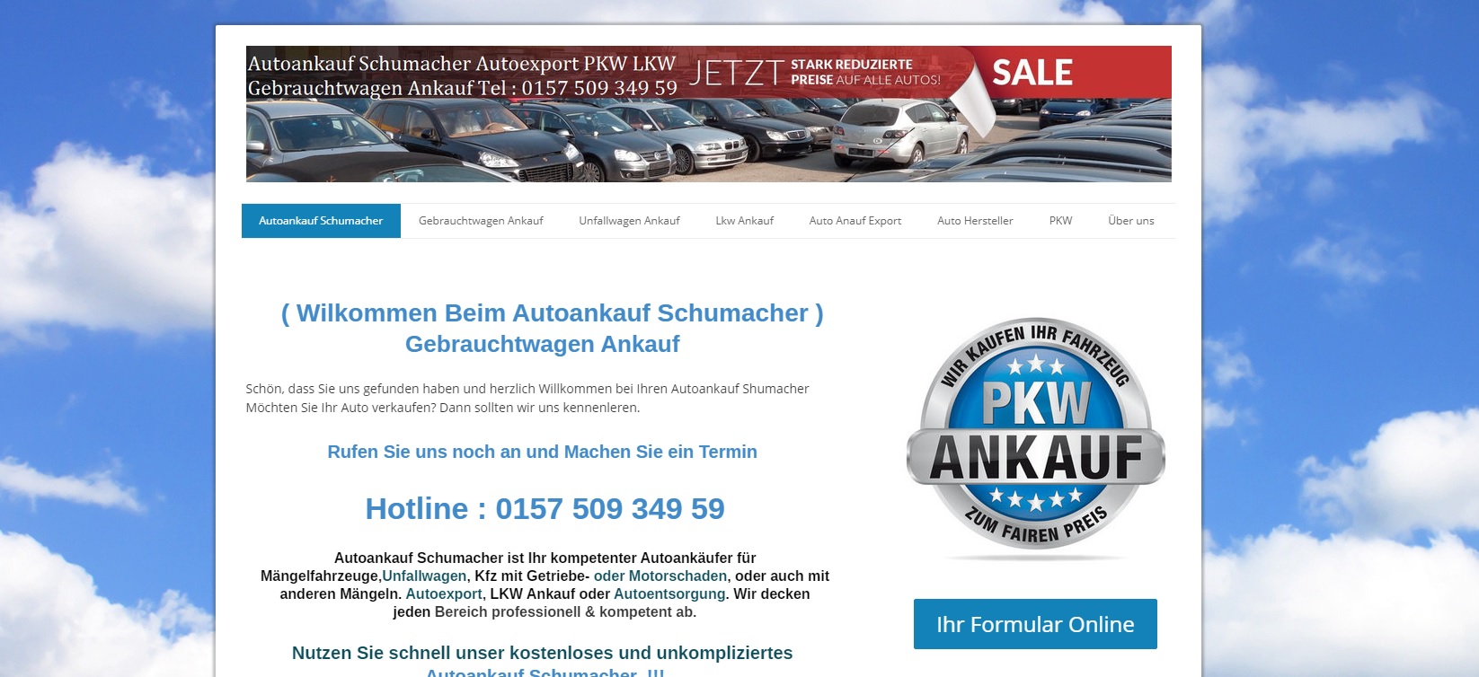 autoankauf schumacher de kauft jedes fahrzeug bundesweit - Autoankauf-Schumacher.de kauft jedes Fahrzeug bundesweit