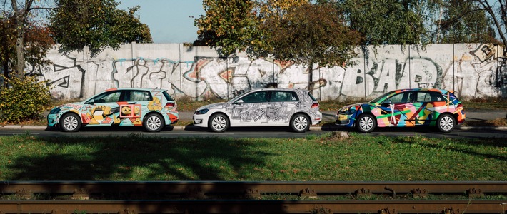 weshare launcht zum mauerfall jubilaeum 100 art cars in berlin - WeShare launcht zum Mauerfall-Jubiläum 100% “Art Cars” in Berlin