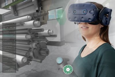 2021 03 24machinehandfraunhoferigdpressebild 1 - Hannover Messe: Technische Ausbildungsszenarien in Virtual Reality einfach selbst erstellen