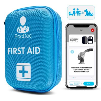 pocdoccaseapp - Die Zukunft der Medizin passt dank PocDoc in jeden Rucksack