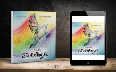 farverig bord - Farverig Sturmvogel macht Kindern Hoffnung