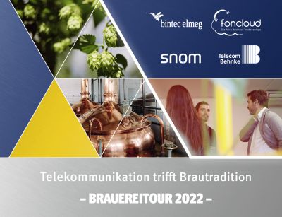 foto 1 - Telekommunikation trifft Brautradition: Roadshow 2022 mit bintec elmeg, foncloud, Snom und Telecom Behnke