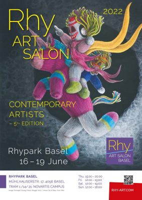 basel22 poster chong web - Eröffnung am Donnerstag: der 5. Rhy Art Salon im Rhypark Basel