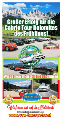 grosser erfolg fuer die cabrio tours2 - Großer Erfolg für die Cabrio Tour Dolomites - Frühlingevent