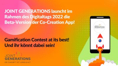 vneueventbannerscreenshot 2022 05 21 184619 - Co-Creation Online-Contest: JOINT GENERATIONS veröffentlicht eigene App zum Digitaltag 2022
