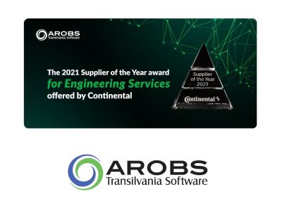 arobscontibanner 2 - AROBS ist der Lieferant des Jahres 2021 in der Kategorie Ingenieurdienstleistungen für Continental