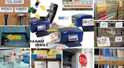 bbp37 mehrfarbdrucker und schneideplotter - Brady BBP37: Mehrfarbige Aufkleber erstellen, drucken und plotten
