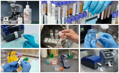 laboretiketten - Zuverlässige Laboretiketten für die professionelle Laborkennzeichnung