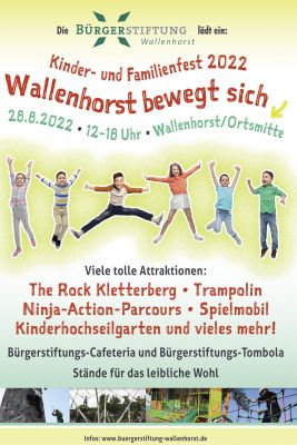 pm werbung kinderfest - Kinder- und Familienfest am Sonntag, dem 28. August 2022 in Wallenhorst