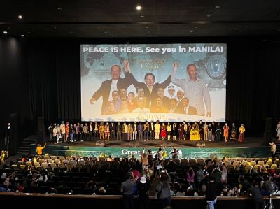 3 commemorative photo - Premiere eines Dokumentarfilms über die internationale Zusammenarbeit für den Frieden in Mindanao