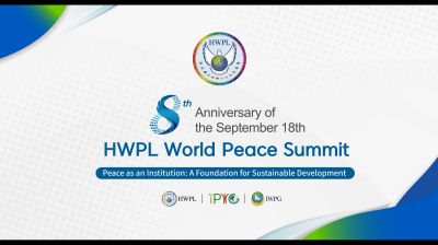 8 jahrestag des hwpl weltfriedensgipfels - Weltfriedensgipfel: Vereinte Stimmen für Frieden als Institution