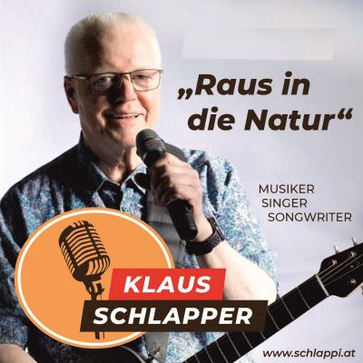 klaus schlapper raus in die natur cover - Raus in die Natur - der neue Schlager von Klaus Schlapper