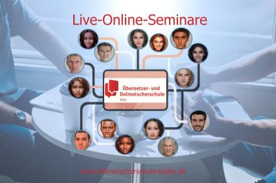 Live-Online-Seminare zum Übersetzer (m/w/d) und Online-Seminar Deutsche Rechtssprache: Infoabend am 16.5.24