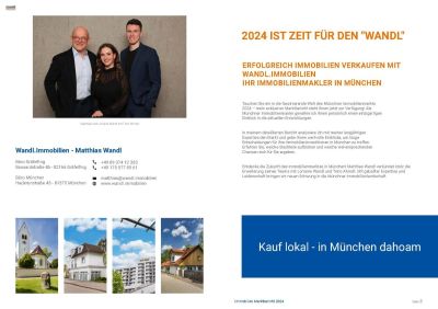 Marktbericht 2024: Immobilienpreise in München und den umliegenden Stadtteilen
